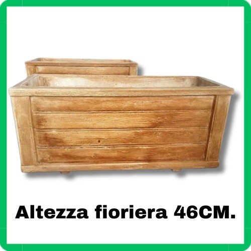 Vaso cemento fioriera da - fioriera,
