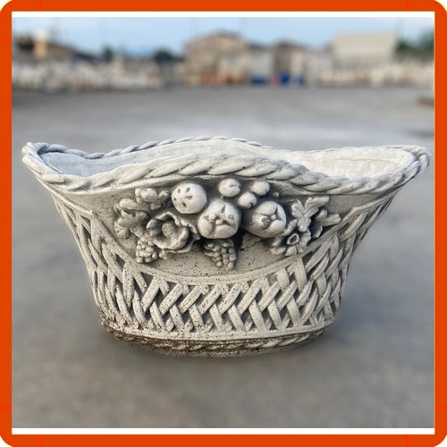 Vaso cemento pietra - in,