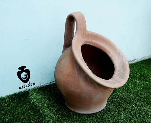 Vaso fioriera anfora brocca - , in