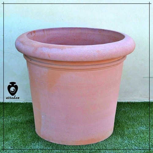 Vaso terracotta rotondo - vaso,