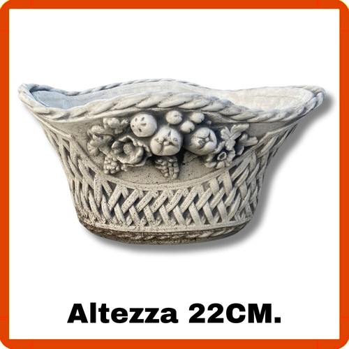 Vaso cemento pietra - vaso,