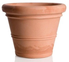 Vaso in resina da esterno ed