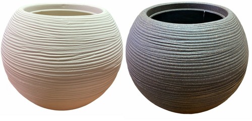 Vaso resina sfera vasi - resina, a